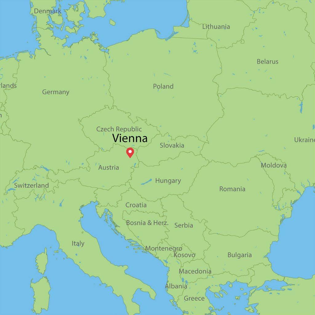 beču austrije karti