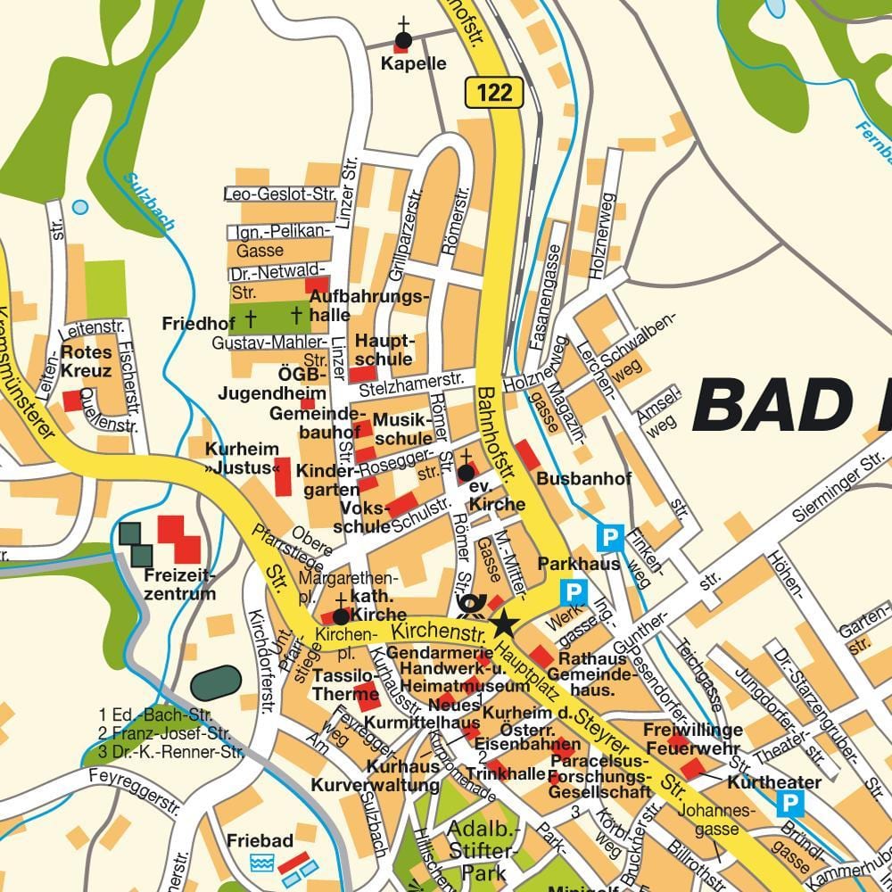 mapa hodnik austrije