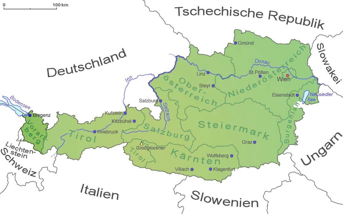 mapa vorarlberg austrije