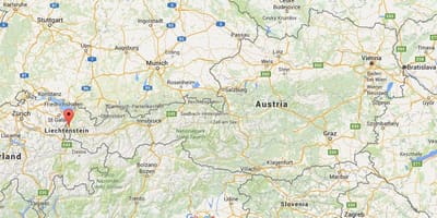 Mapa feldkirch austrije
