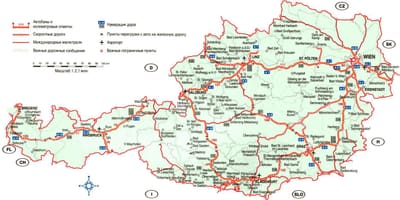 Mapa krems austrije