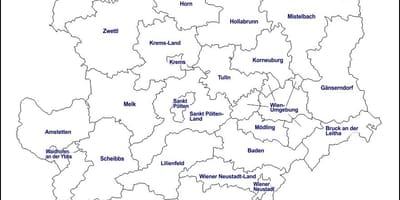 Mapa modling austrije