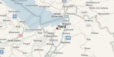 Mapa je teško austrije